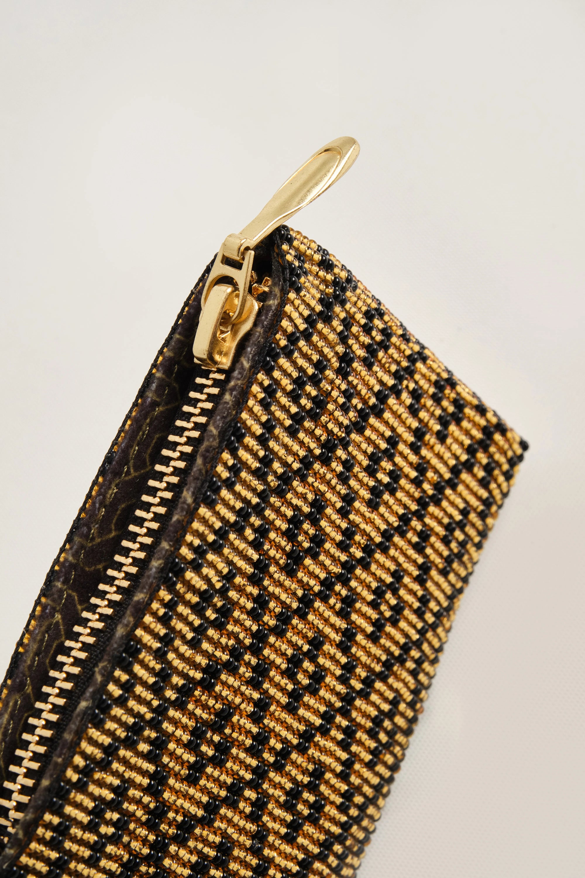 NIXI BONI WALLET Black & Gold