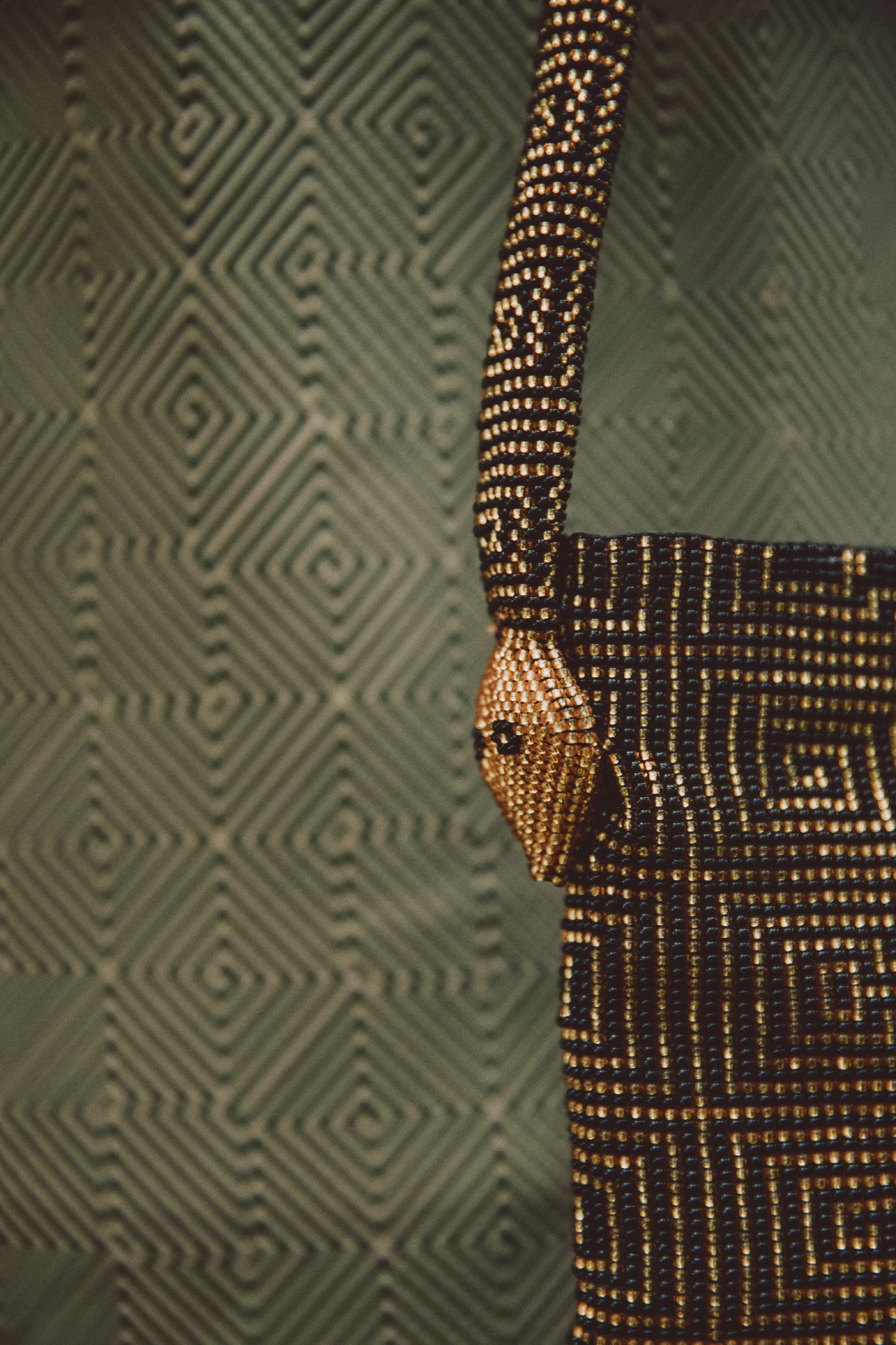 YUBA MINI BAG Black & Gold