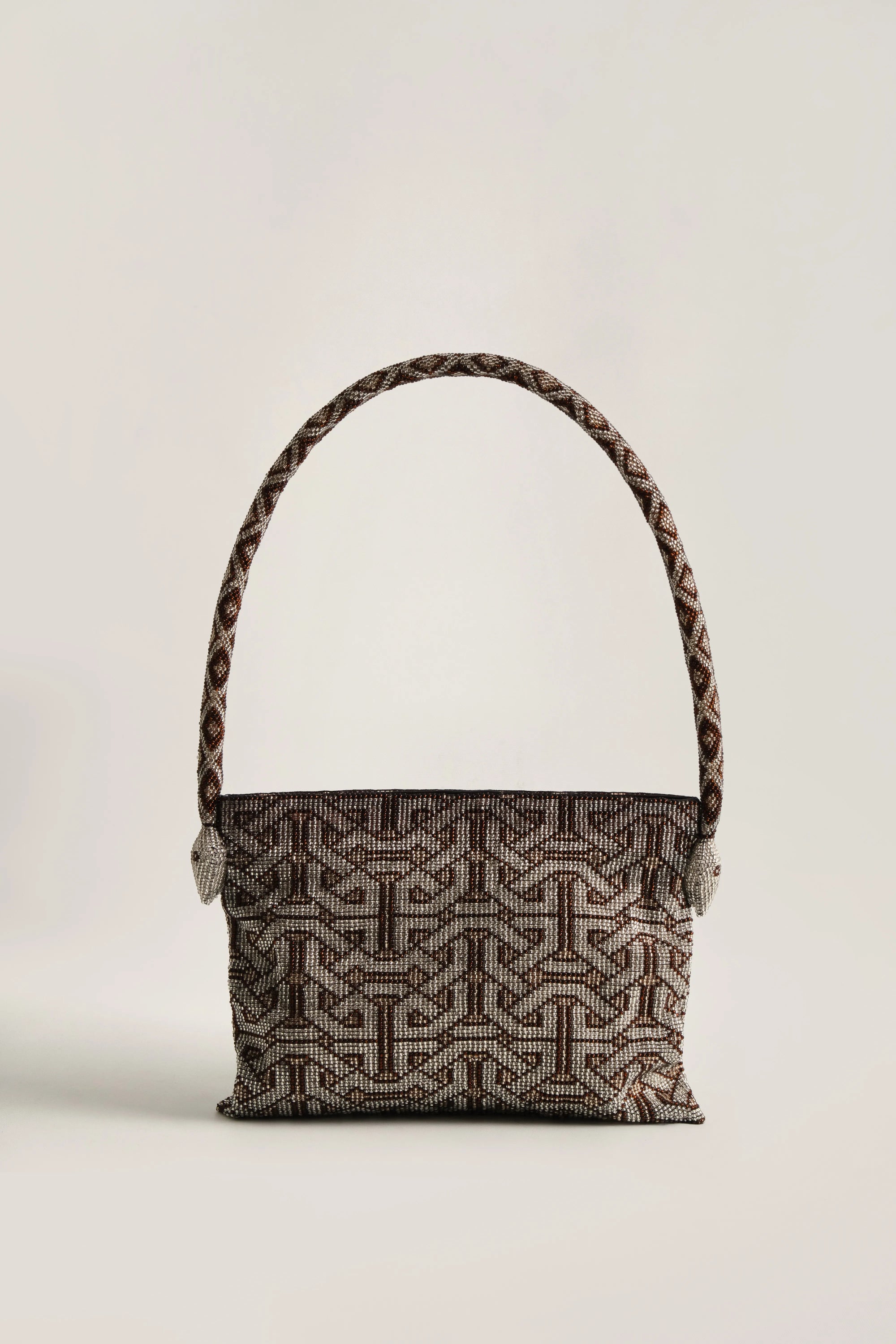 YUBA MINI BAG Silver & Brown