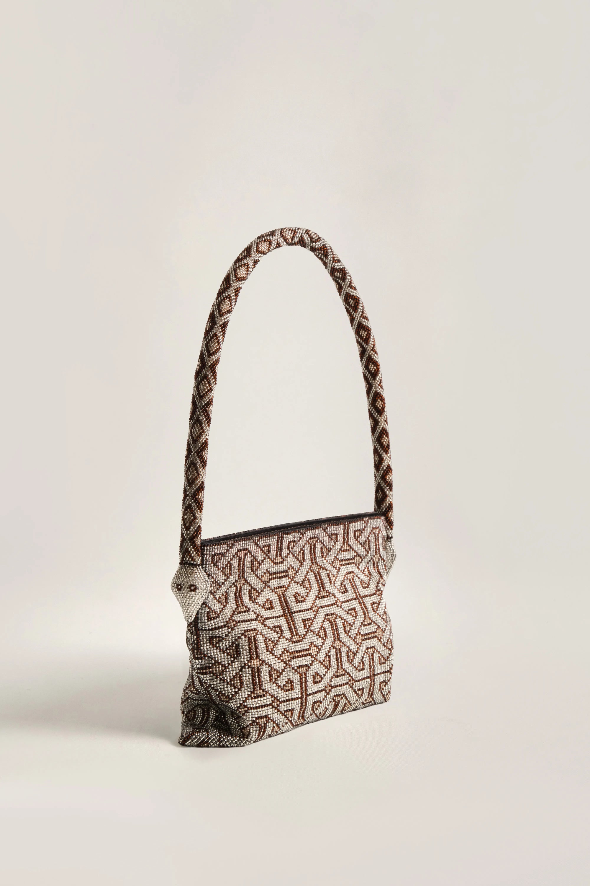 YUBA MINI BAG Silver & Brown