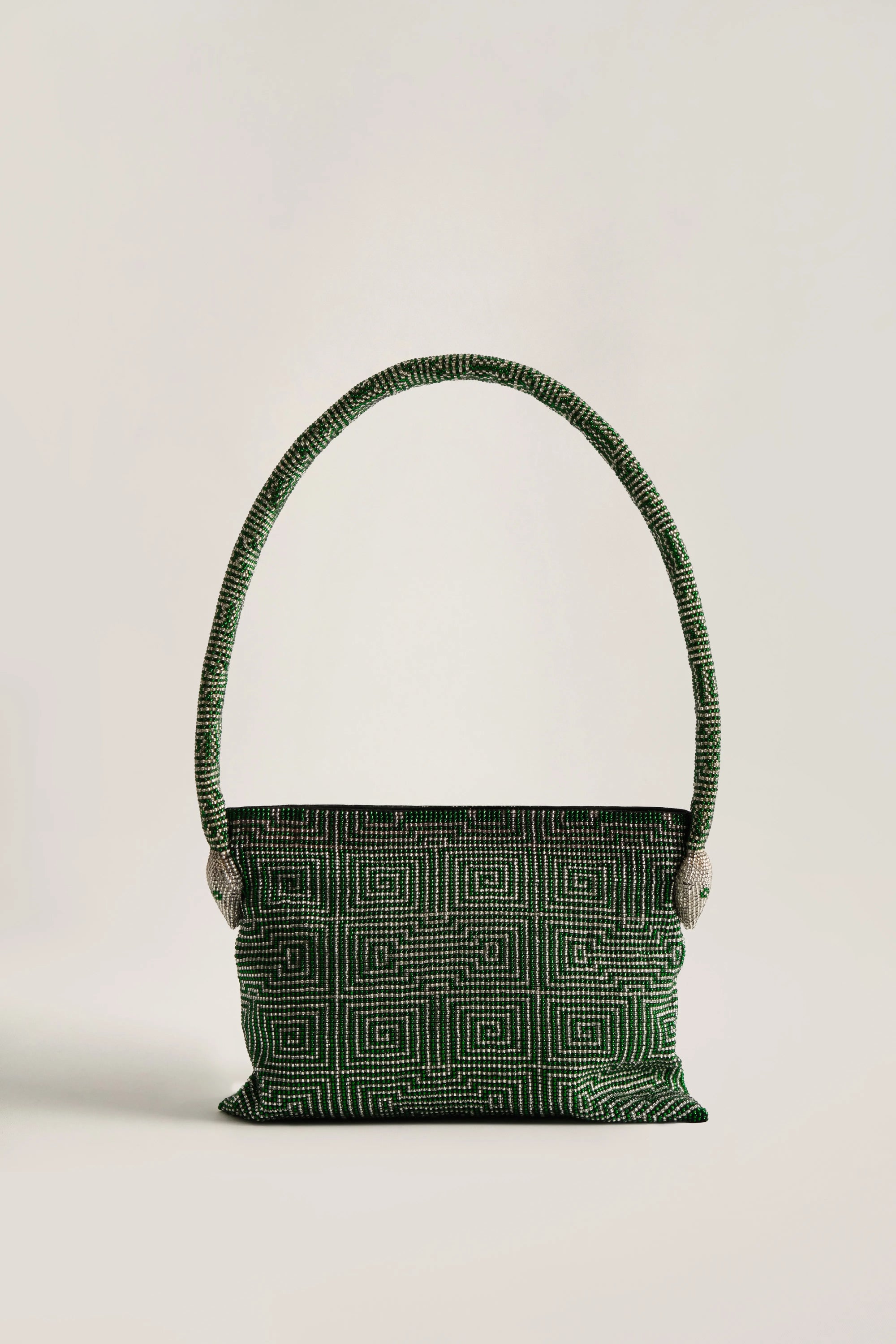 YUBA MINI BAG Silver & Green