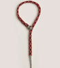 YAKU NECKLACE Silver & Red