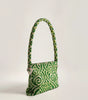 YUBA MINI BAG Silver & Shades of Green