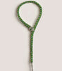 YAKU NECKLACE Silver & Green